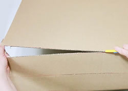 バットの配送方法(ダンボール編)