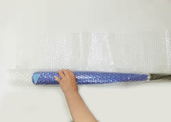 バットの配送方法(プチプチ編)